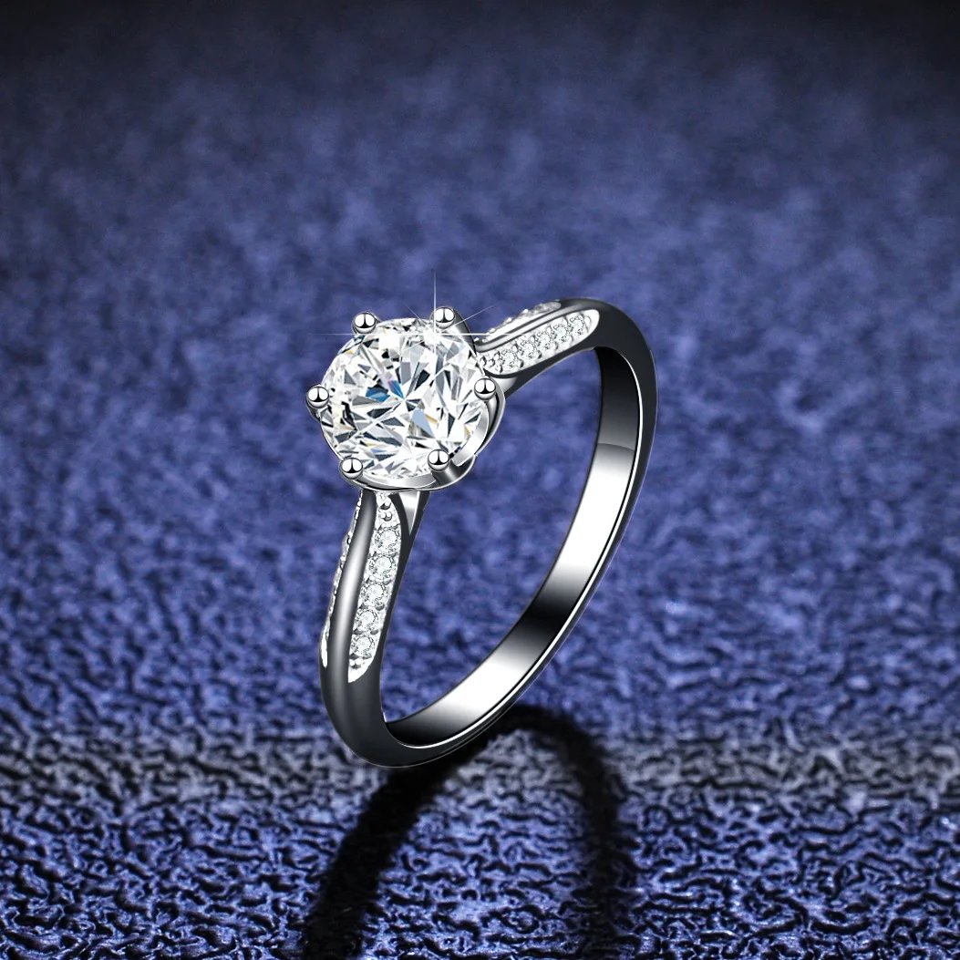 Lumira 1 Carat Mossanet Engage - Moissanite Engagement Ring 1 Carat ulasan dan harga