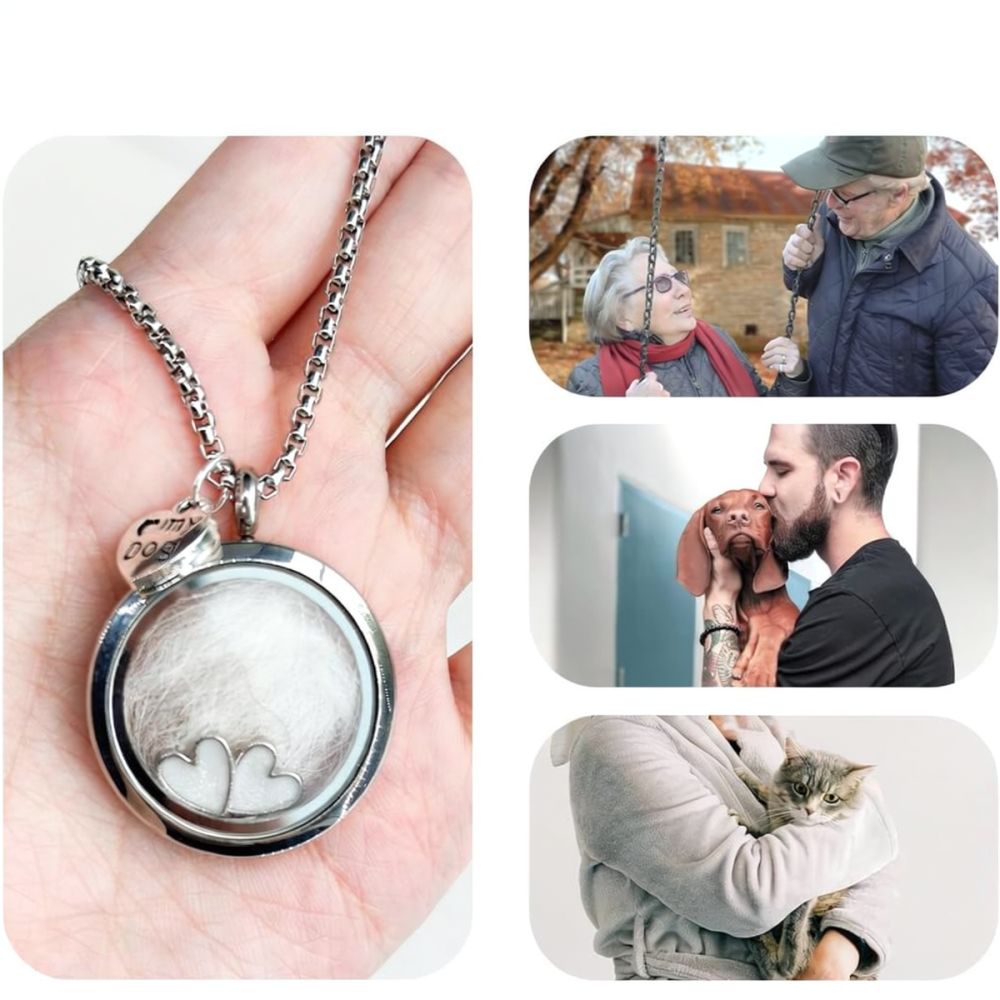 Stainless Steel Heart Keepsake - Heart Locket Necklace Photo ulasan dan harga