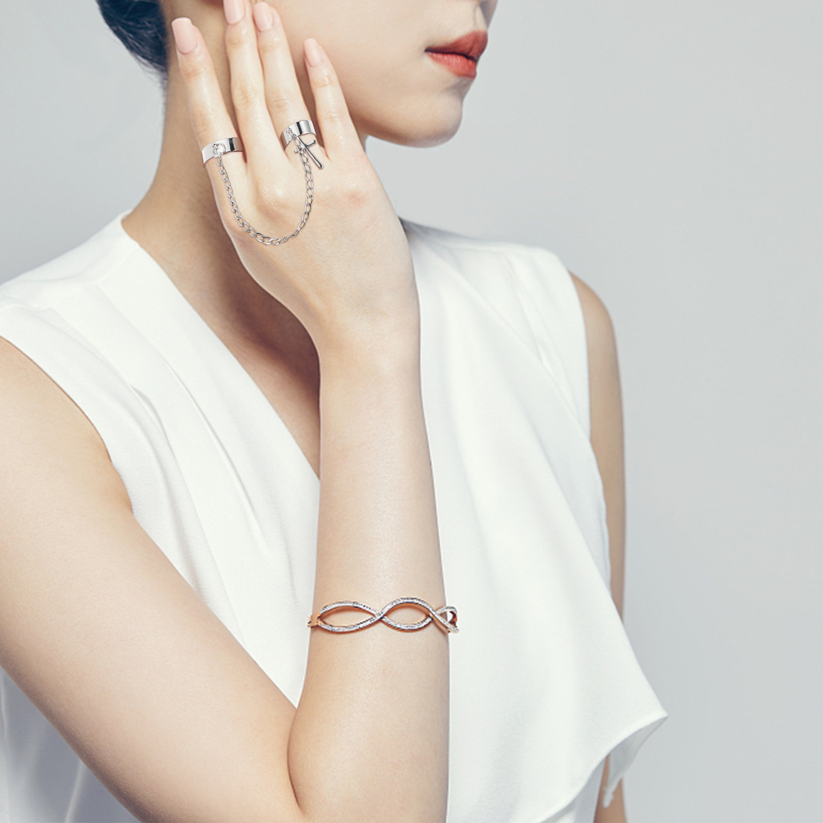 Vintage Gothic Cross Knuckle R - Vintage Punk Knuckle Rings Set ulasan dan harga
