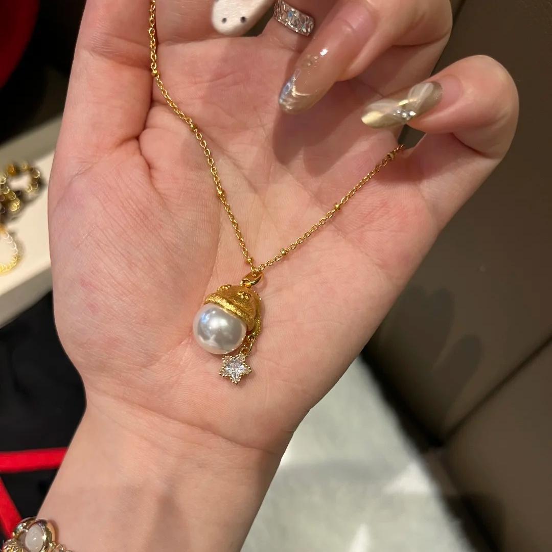 Fashion Vintage Pearl Necklace - Pearl Choker Necklace Vintage ulasan dan harga